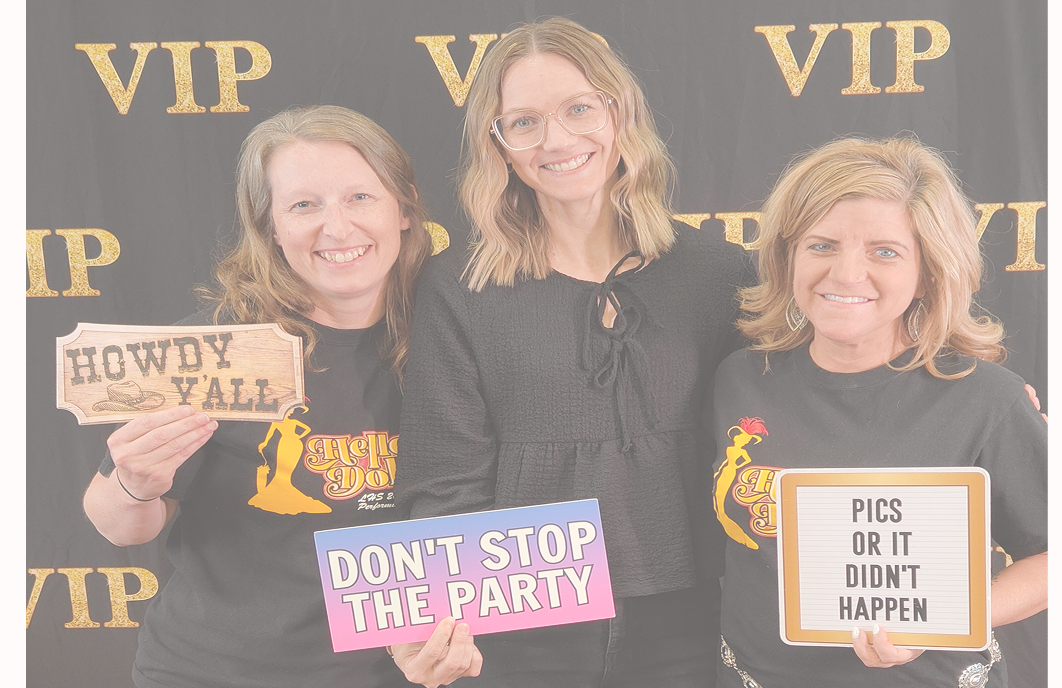 people in front of a VIP banner